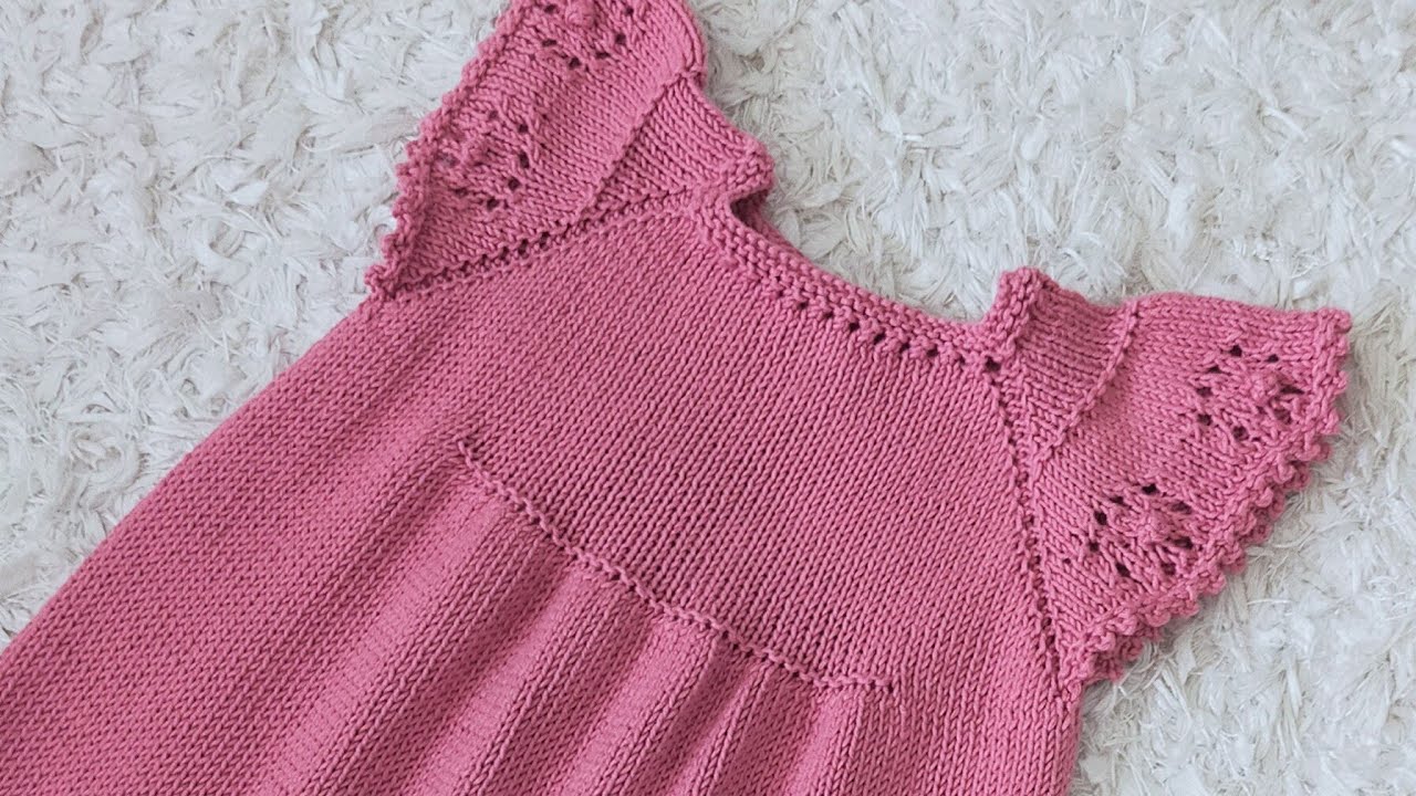 Berre elbise 2/Berre Baby Dress/English explanation..