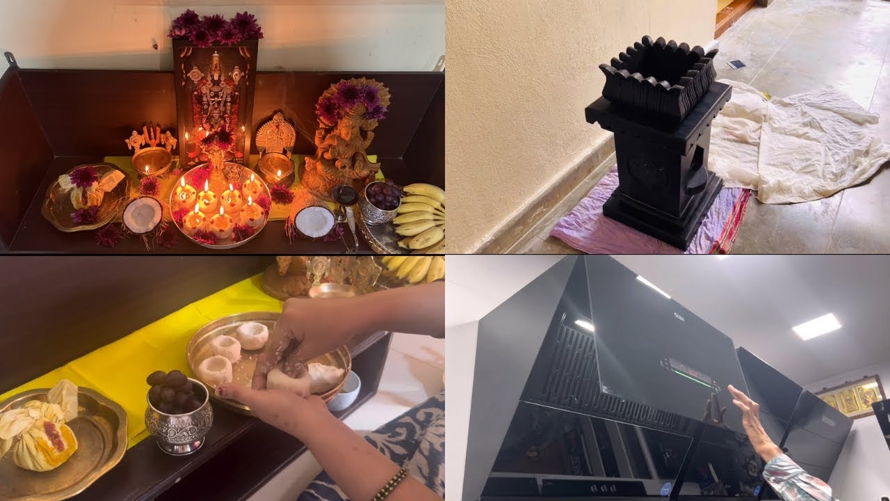 Black Marble కొత్త తులసి కోట🌷🙏🙏| House Update❤|నాలుగో వారం సప్త శనివారం వ్రతాన్ని ఇలా చేసుకున్నాను😇