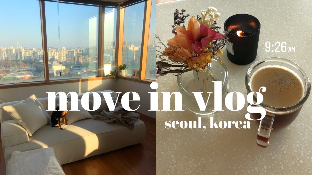 MOVING TO SEOUL VLOG 3 🌇🛋️🎁 VLOGMAS