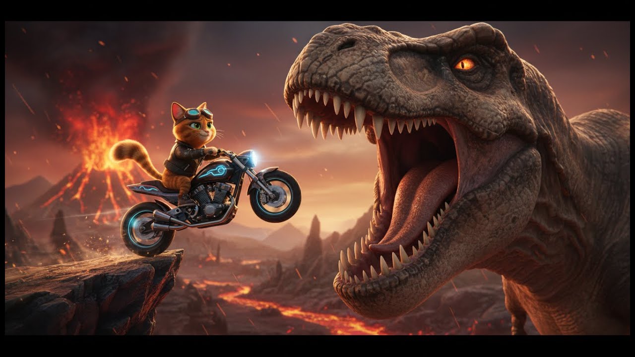 Cat story: Space incident - Kaka's Epic Prehistoric Adventure