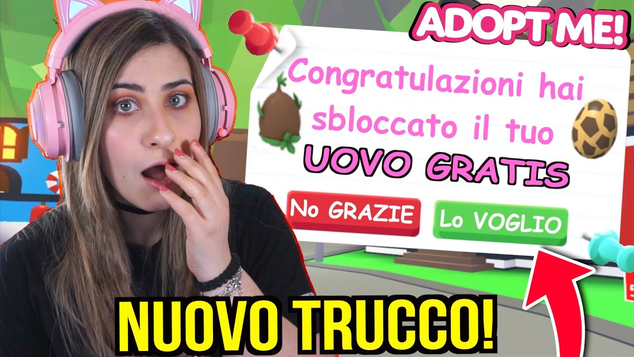 PROVO il TRUCCO per AVERE tutte le UOVA GRATIS su Adopt Me 😱 Roblox ADOPT ME ITA By FrancyDreams