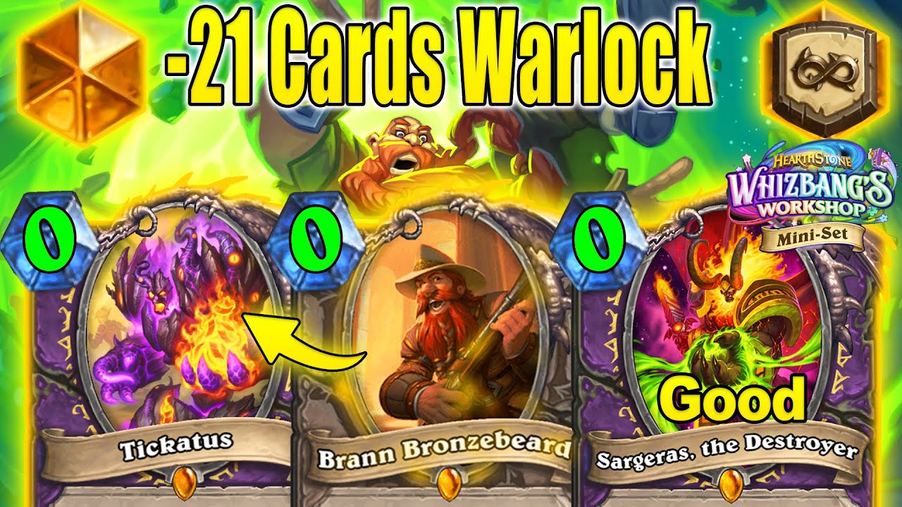 Burning & Eating Decks Tickatus Control Warlock 7.0 At Whizbang's Workshop Mini-Set | Hearthstone