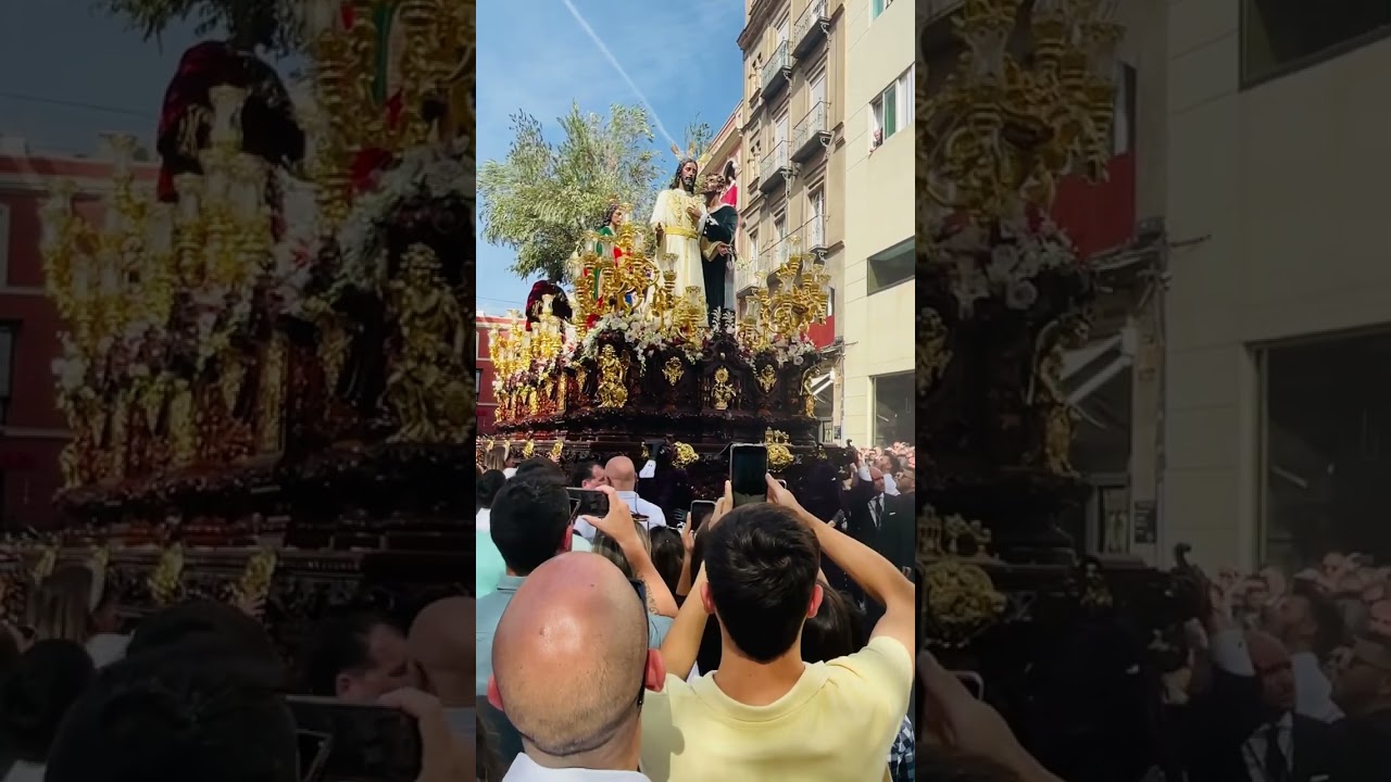 Jesús de la Redención por plaza del Duque @AMLaRedencion