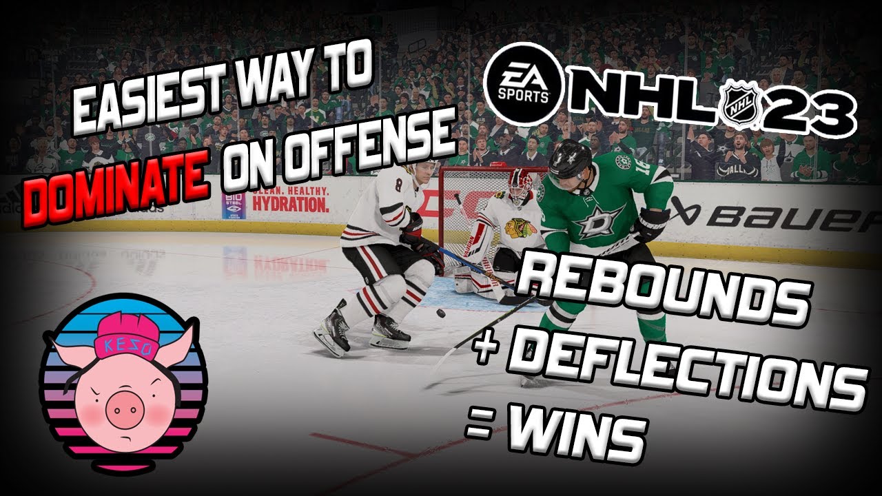 EASIEST WAY TO DOMINATE ON OFFENSE | NHL 23