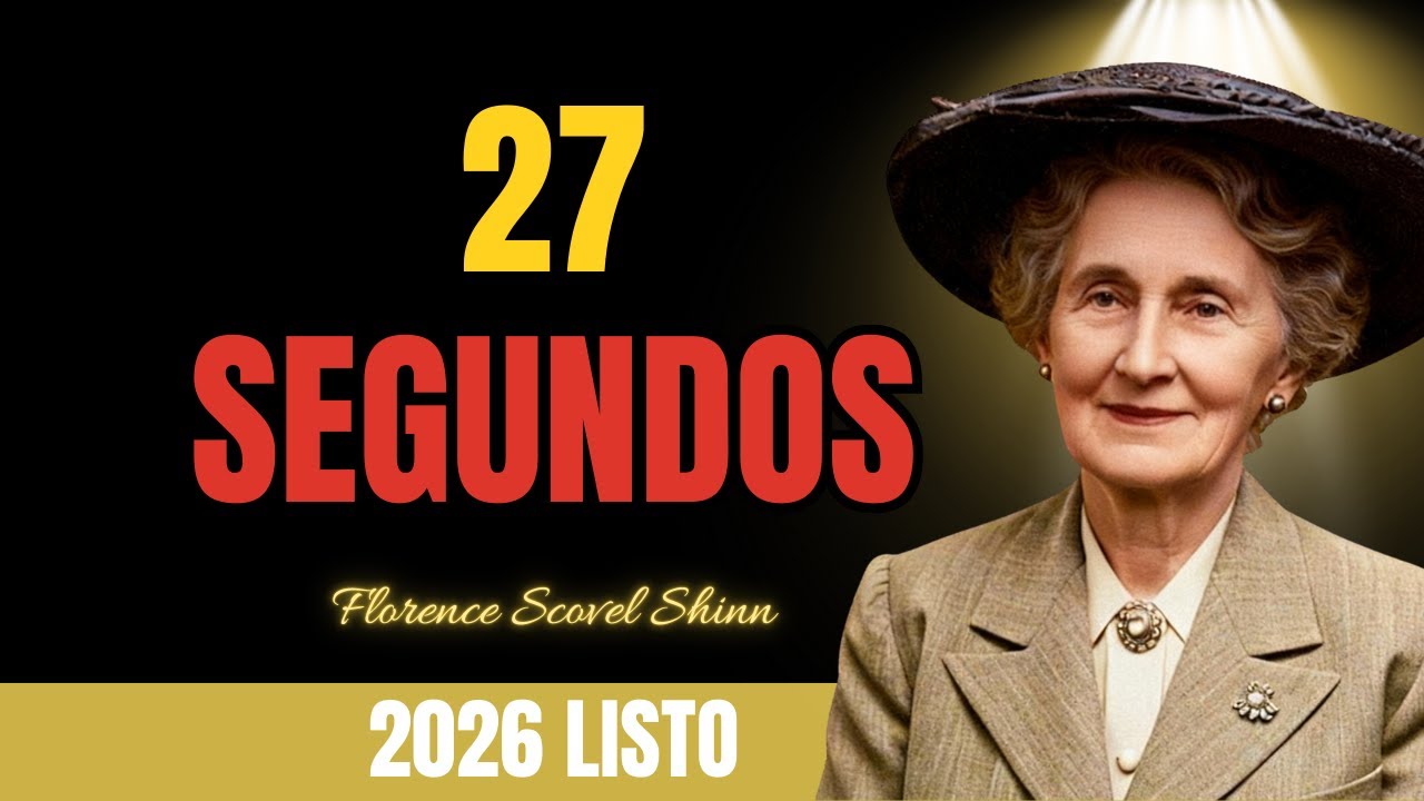 El Ritual de 27 Segundos Que PREPARA 2026 | Florence Scovel Shinn