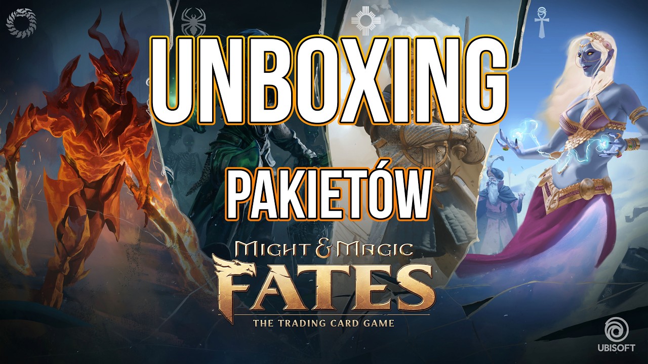 Might & Magic Fates gameplay PL - Unboxing paczek - pierwszy taki na kanale!