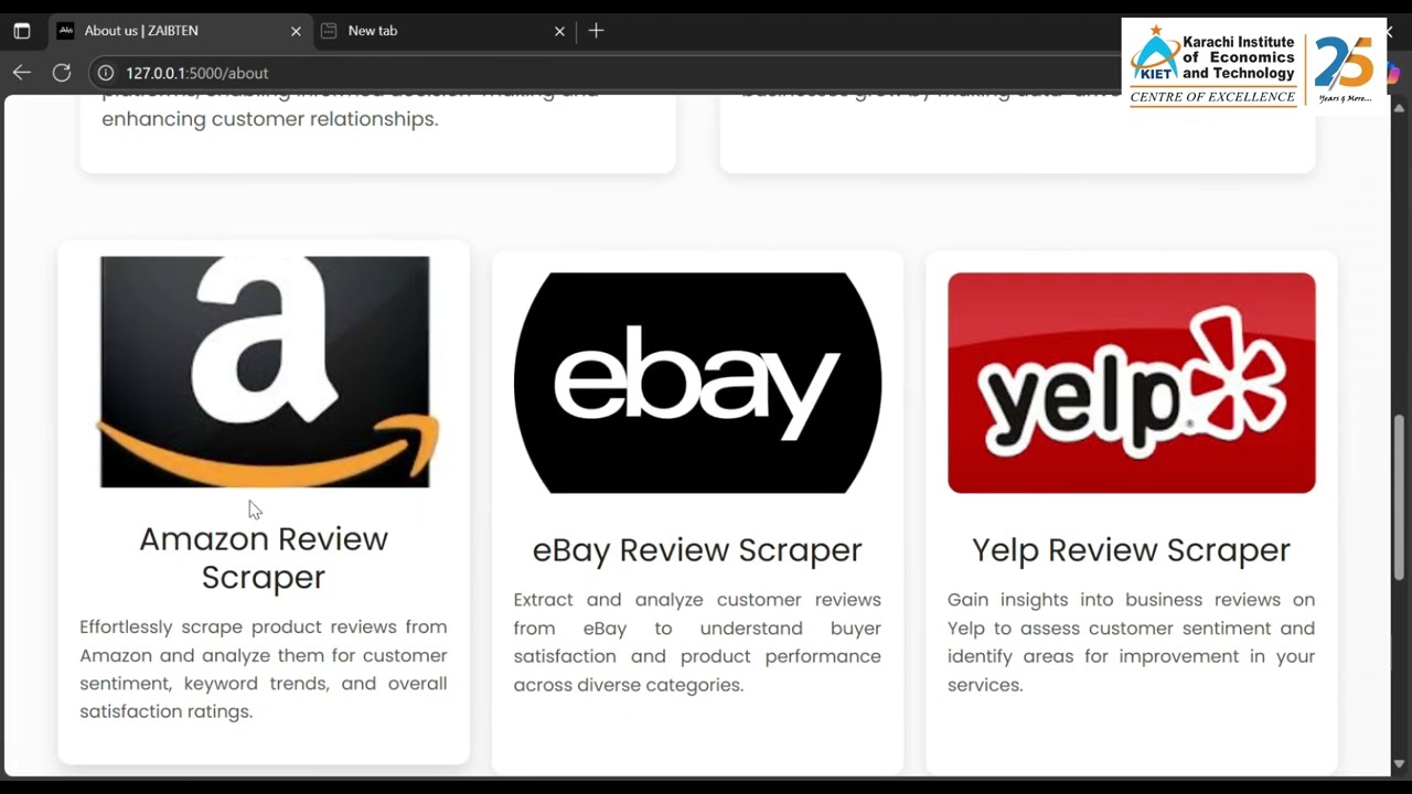 ZaibTen Customer Review Analysis   FYP - Final Year Project