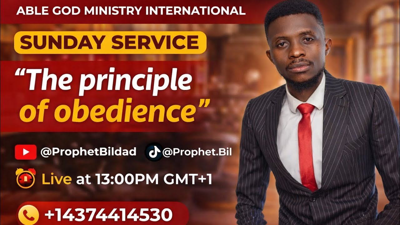 THE PRINCIPLE OF OBEDIENCE | NOW MINISTERING