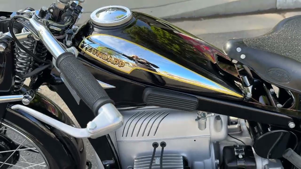 1936 Zündapp K800 - German pre-war motorcycle - Full restoration, first ride