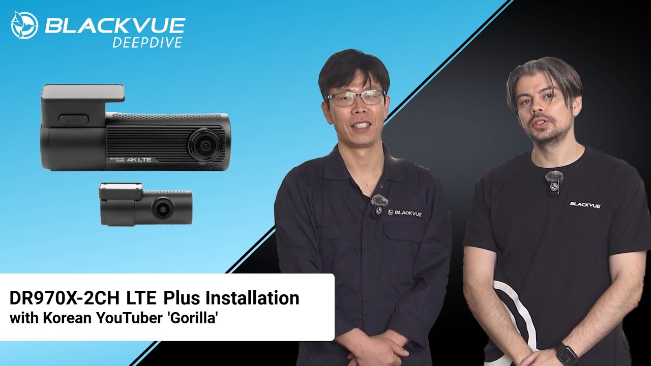 DR970X LTE Plus Installation with OBD II Power Cable ㅣKorean YouTuber 'Gorilla'