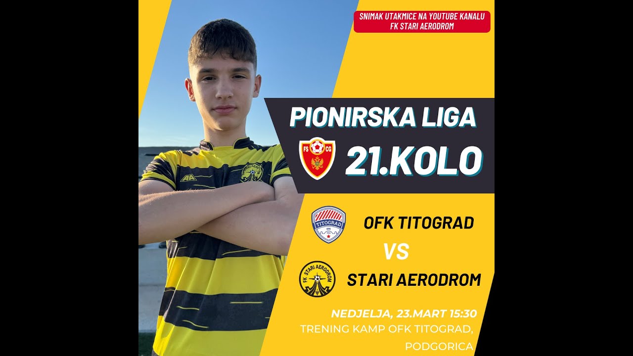 Pioniri 2010 - OFK Titograd vs FK Stari Aerodrom
