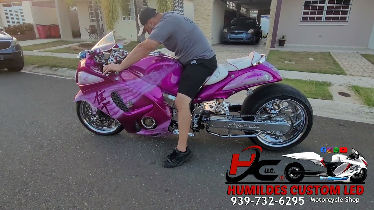 Custom Suzuki Hayabusa Gen2 Test Drive