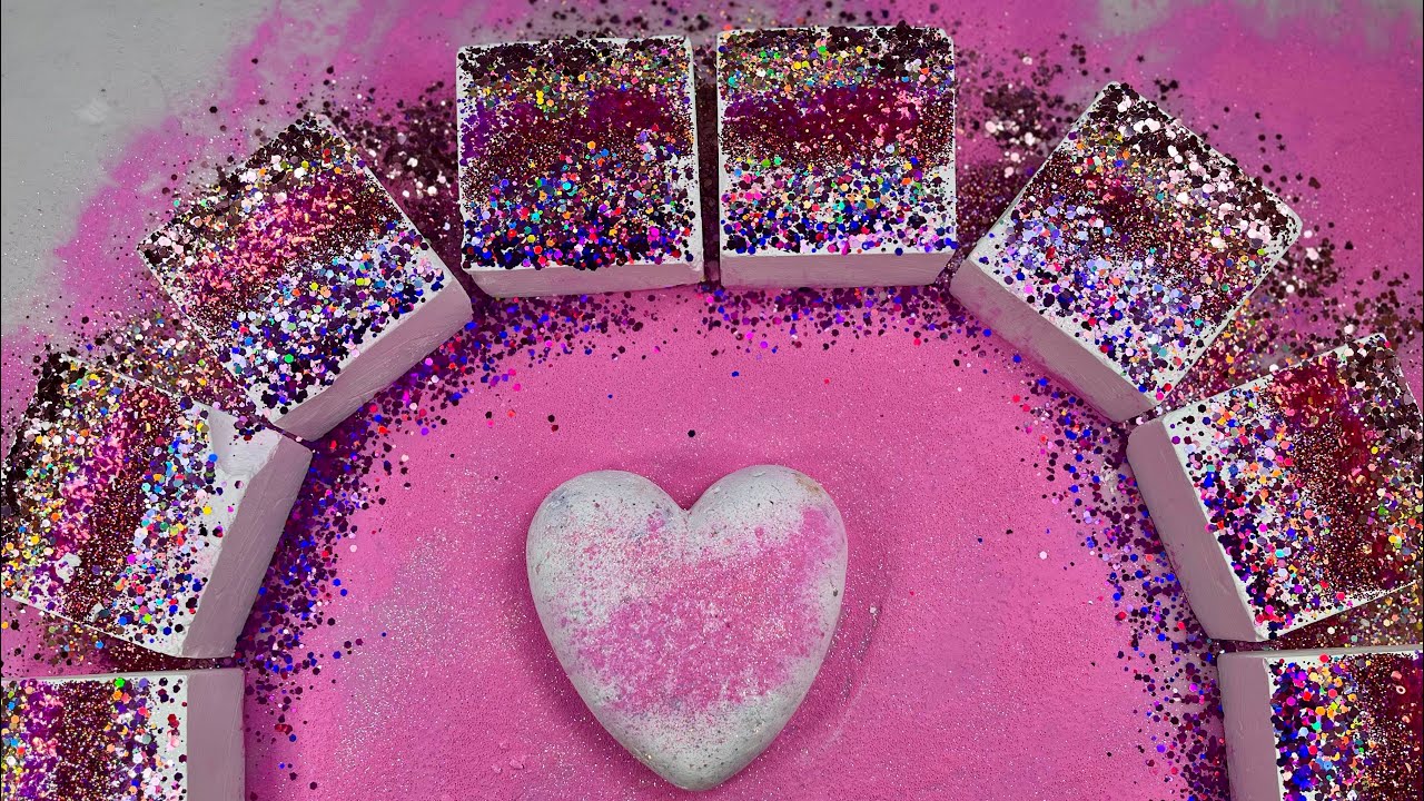 Pink Rainbow - Fresh Gym Chalk w Glitter