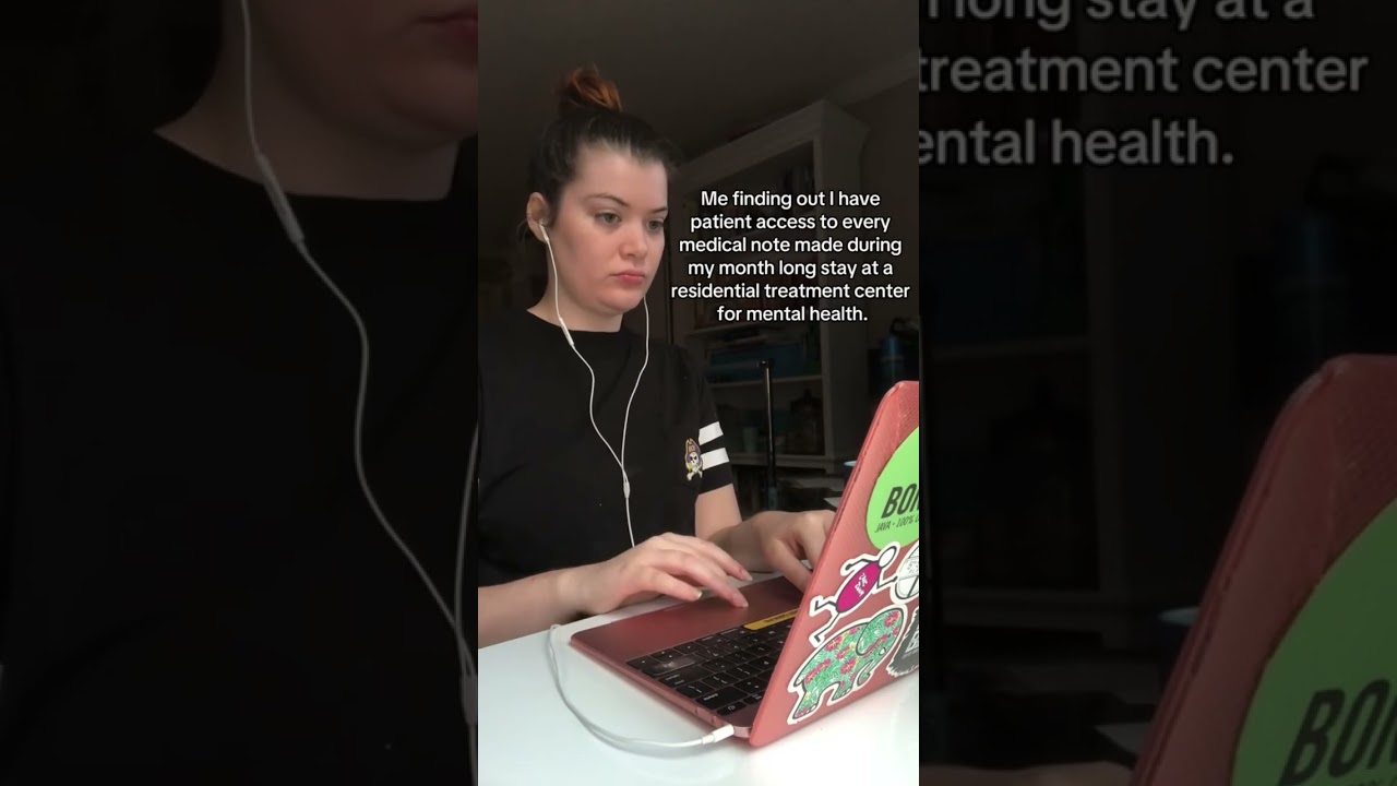 My Patient Notes from a Month at Residential Treatment: Mental Illness Edition 👀 #ptsd #psychward