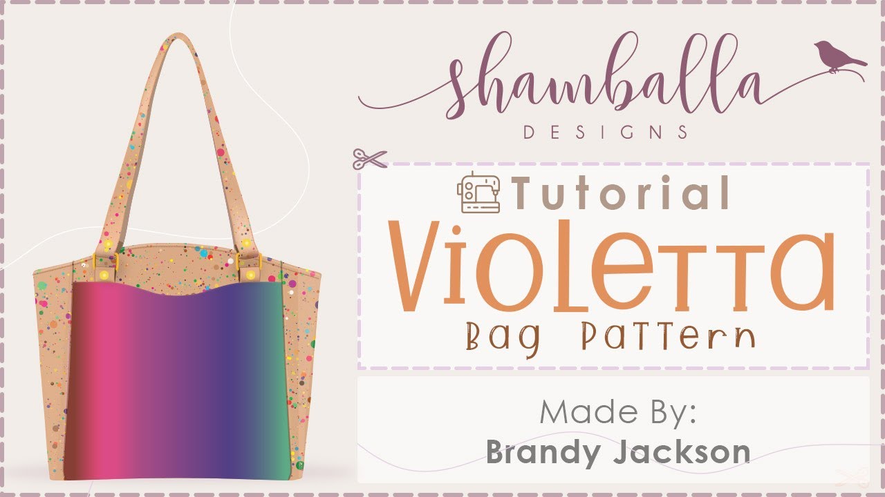 Violetta Bag - Tutorial | Shamballa Bags