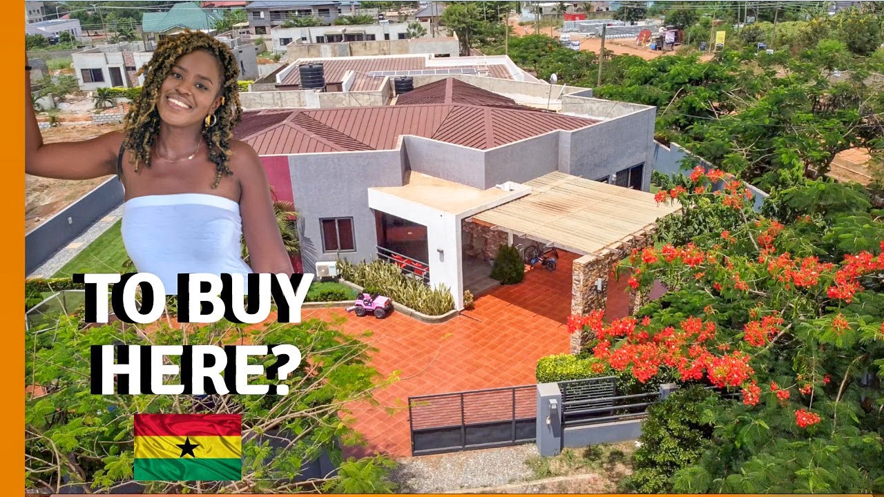 EXPLORED BEAUTIFUL HOMES NEAR MOUNTAINS AND NOW I WILL BUY A NEW HOUSE IN GHANA?  |LIVING IN GHANA