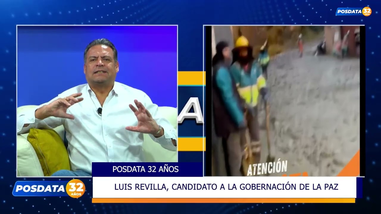 LUIS REVILLA EN POSDATA: EXILIO, COYUNTURA Y PROPUESTAS RUMBO A LA GOBERNACIÓN DE LA PAZ. 📌📌📌📌📌📌