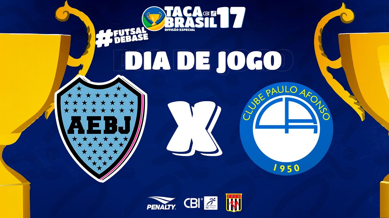 Ta&ccedil;a Brasil CBI Sub 17 Masc. Especial | AEBJ Boca Junior x CPA | Oitavas de Final | Ao Vivo