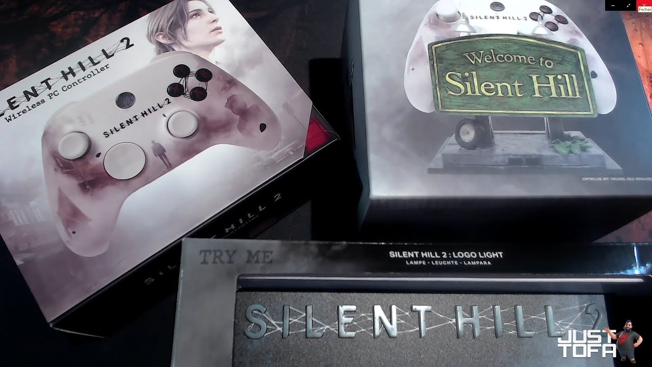 Silent Hill Game Stop Merch Unboxing Parte 1