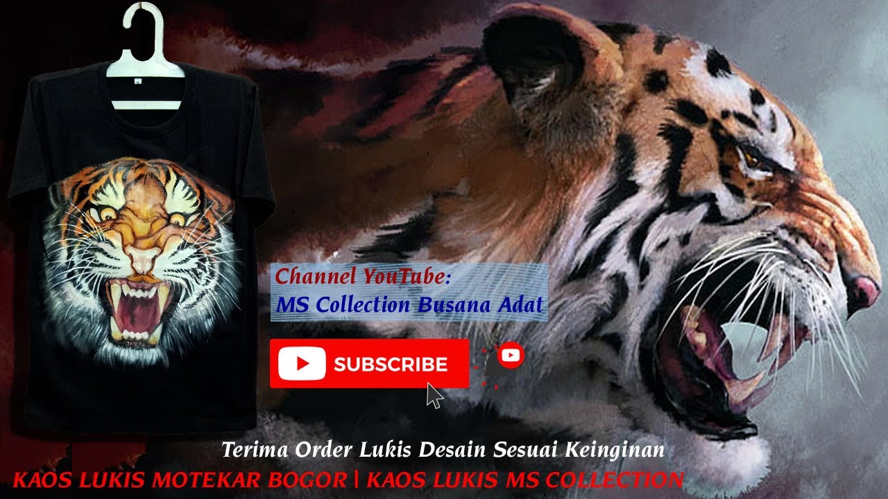 KAOS LUKIS MOTEKAR BOGOR | KAOS LUKIS MS COLLECTION