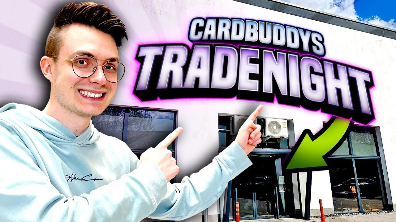 Die erste CARDBUDDYS TRADE NIGHT 😱 Der Laden war VOLL !!