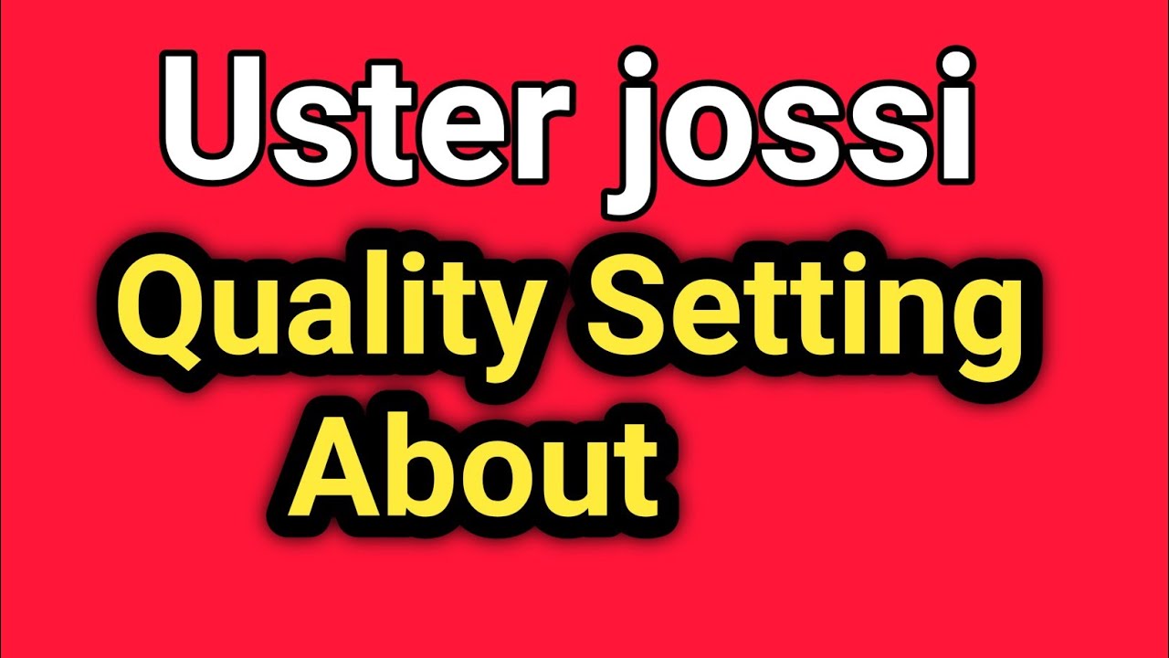 uster jossi quality setting about .jossi setting about texashraful.spinning mills calculation