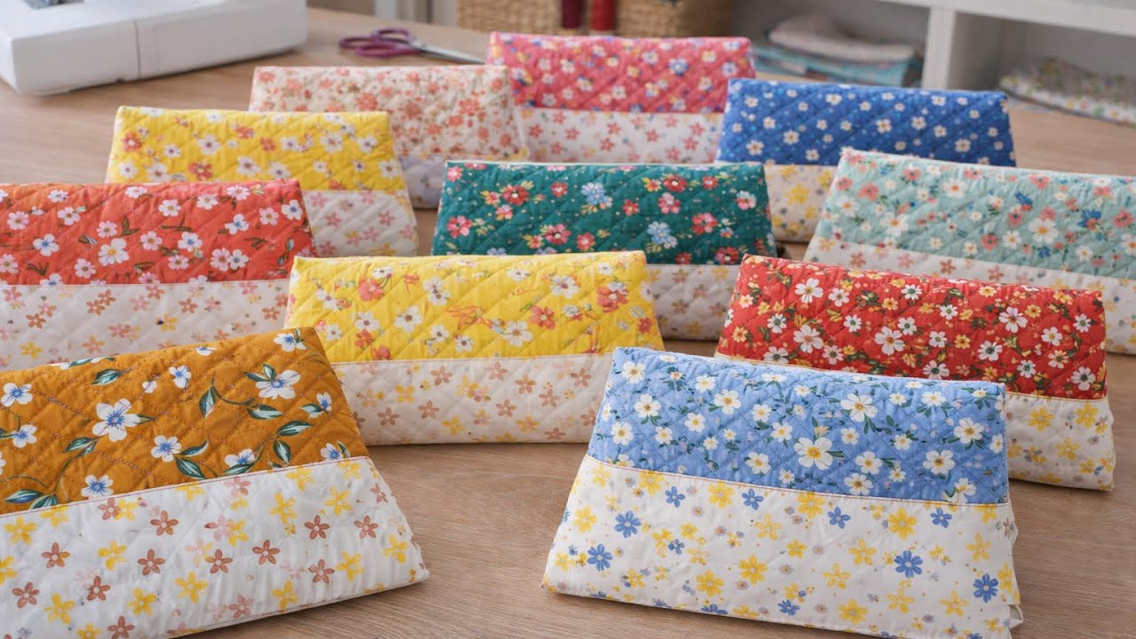 So Many Bags from Simple Fabric Pieces | Sewing Project
