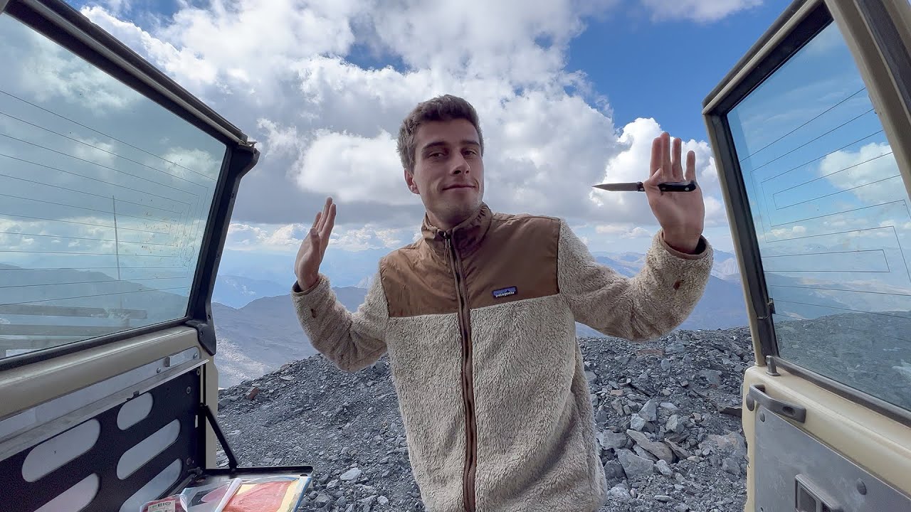 24H de bivouac en solo dans les montagnes à ne rien faire.