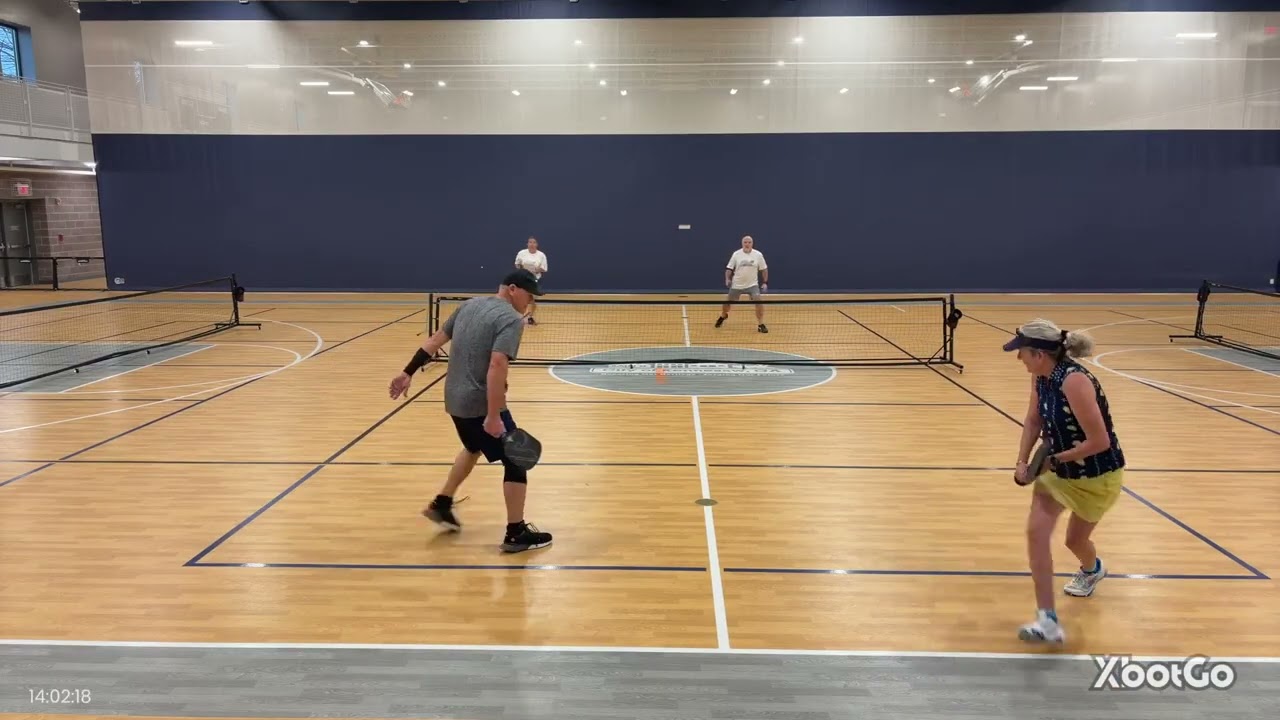 Team pressure mixed doubles finals 2026 winter league Kennesaw rec Craig & Danielle