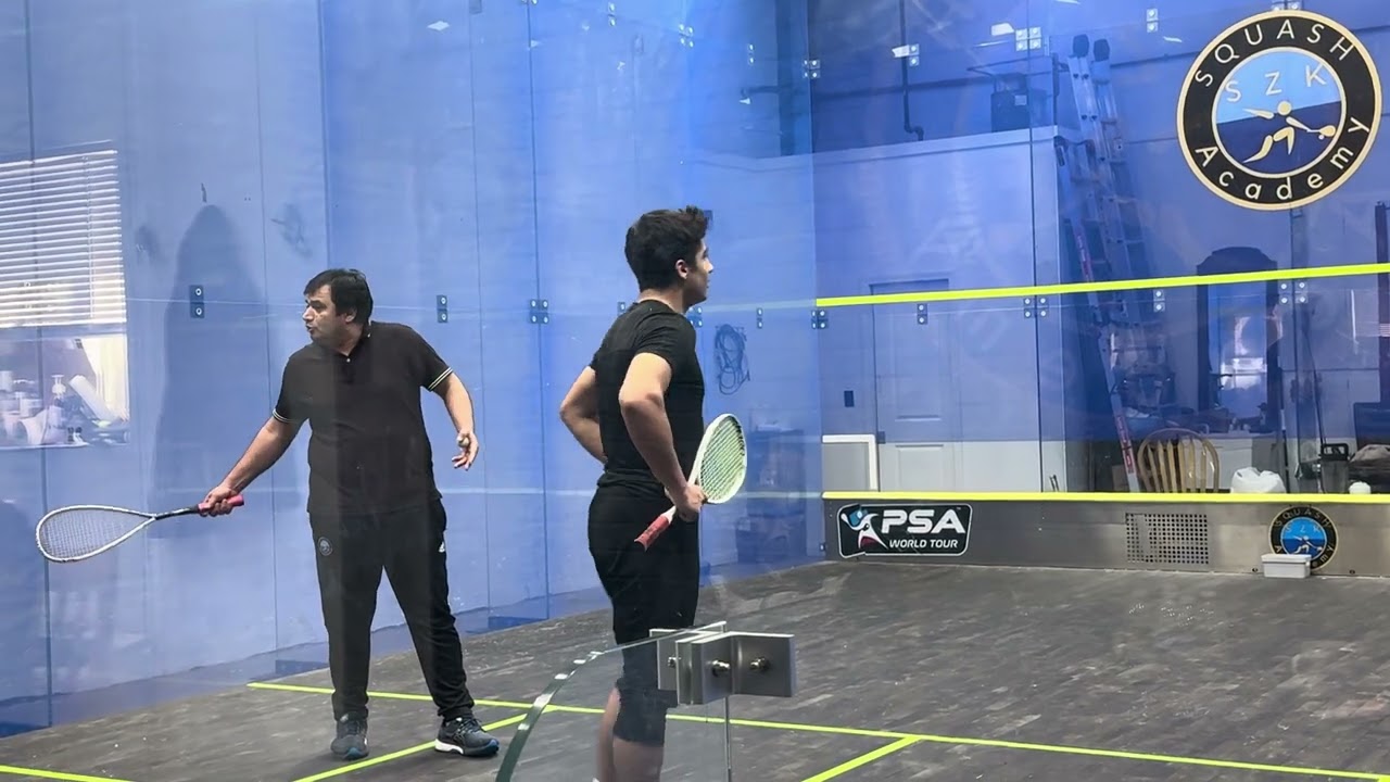 Hamza Khan World Squash Junior Champion VS SZK