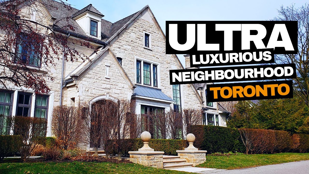 Luxurious Neighbourhood: 4K Walking Tour of Toronto's Lawrence Park