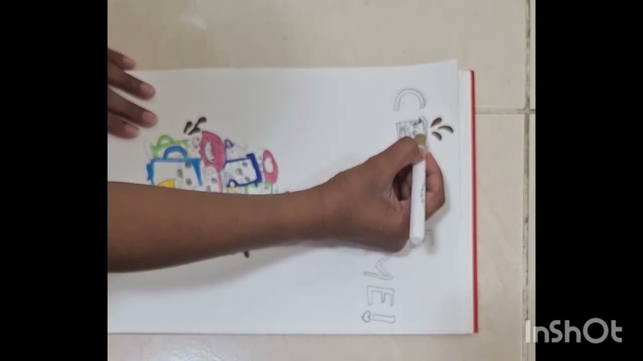Cute coffee drawing