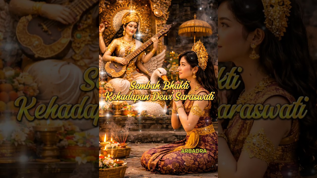 JAYA SARASWATI MATA - SEMBAH BAKTI KEHADAPAN DEWI SARASWATI