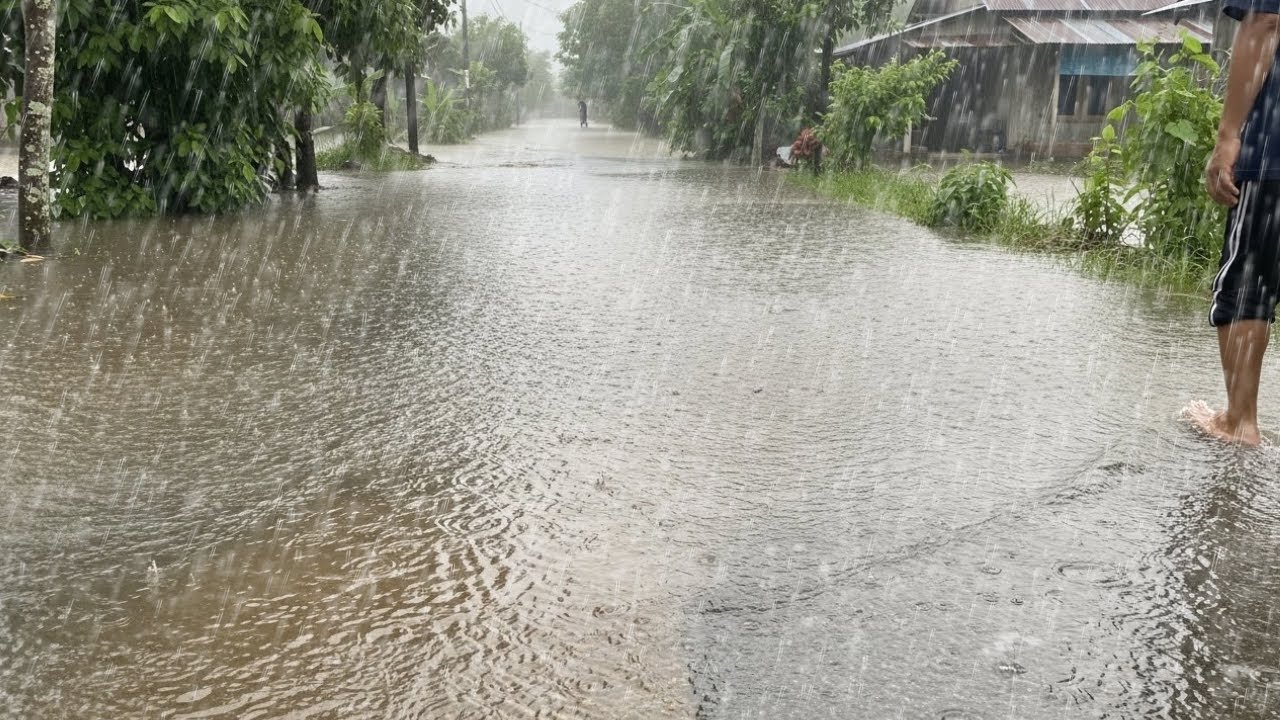 Unstoppable Storm Night ⚡ Heavy Rain & Thunder for Anxiety Relief