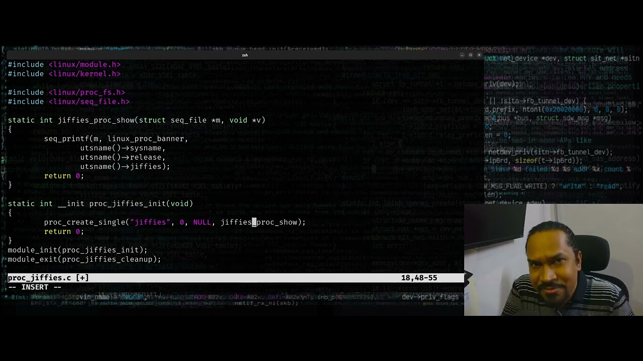 Linux Kernel: Create a Loadable Kernel Module to add a new file into /proc (proc filesystem)