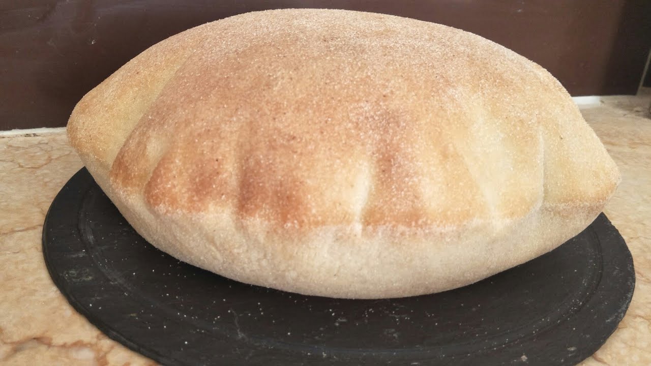 خبز الكوشة خفيف، منفخ، فارغ من الداخل، ساهل و بدون دلك