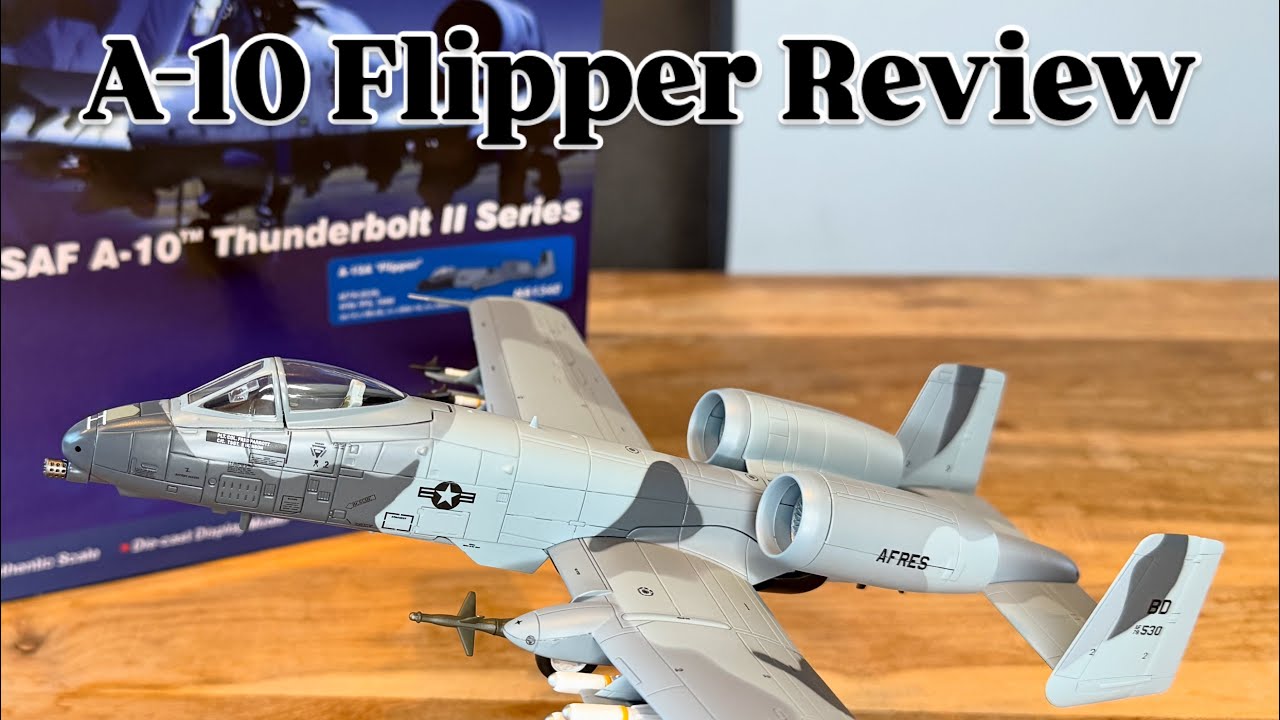 Обзор литой модели Hobby Master A-10 Thunderbolt II Warthog HA1340