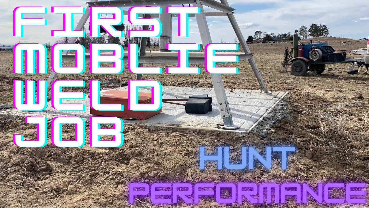 First Mobile Rig Welding Job!