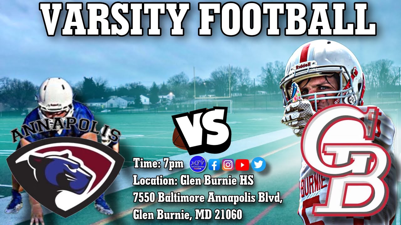 🏈🏈  2022 Annapolis Panthers vs Glen Burnie Gophers | Positive Football