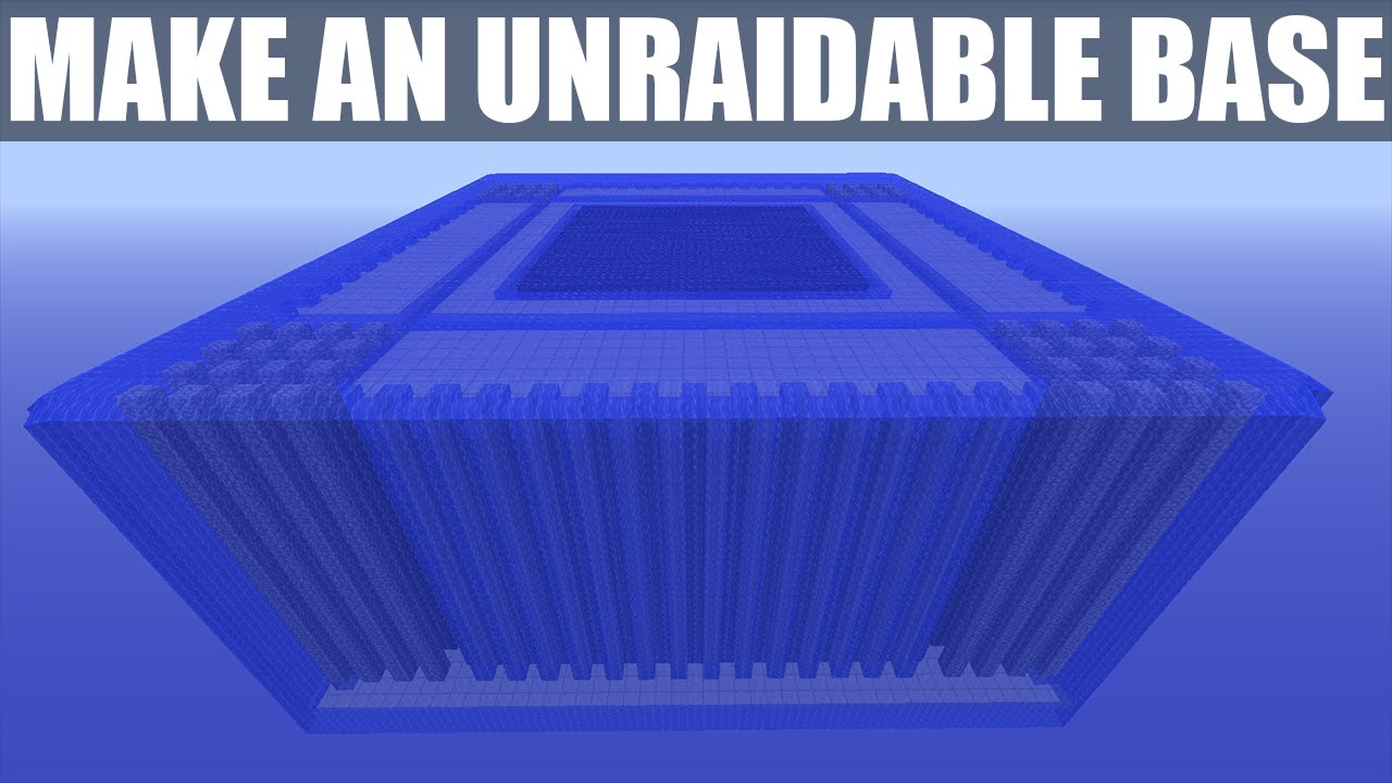 Minecraft: How To Make A  Unraidable Faction Base [Advanced Tips, Extreme Defense!] [Tutorial] [1.8]