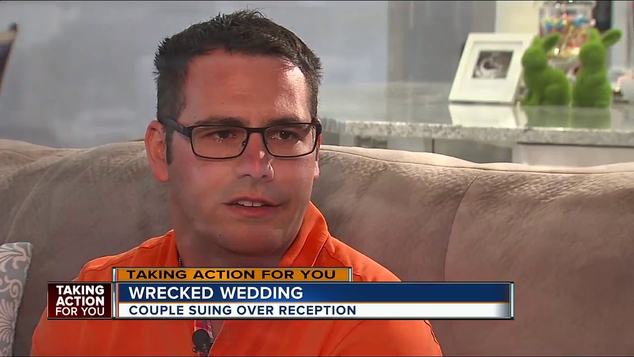 Wedding disaster has couple headed to court