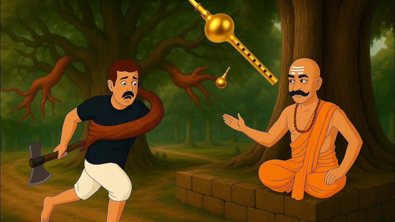 Gareeb LakkadHara Aur Jadui Ped | Hindi Moral Story for Kids | Cartoon Kahani | Fairy Tale