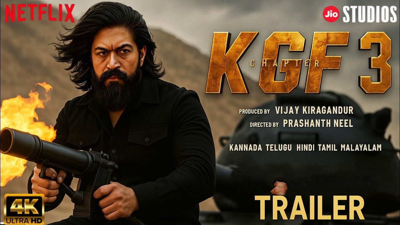 KGF CHAPTER 3 &ndash; Concept Trailer | Yash Returns as Rocky Bhai | Sanjay Dutt | Action 2025