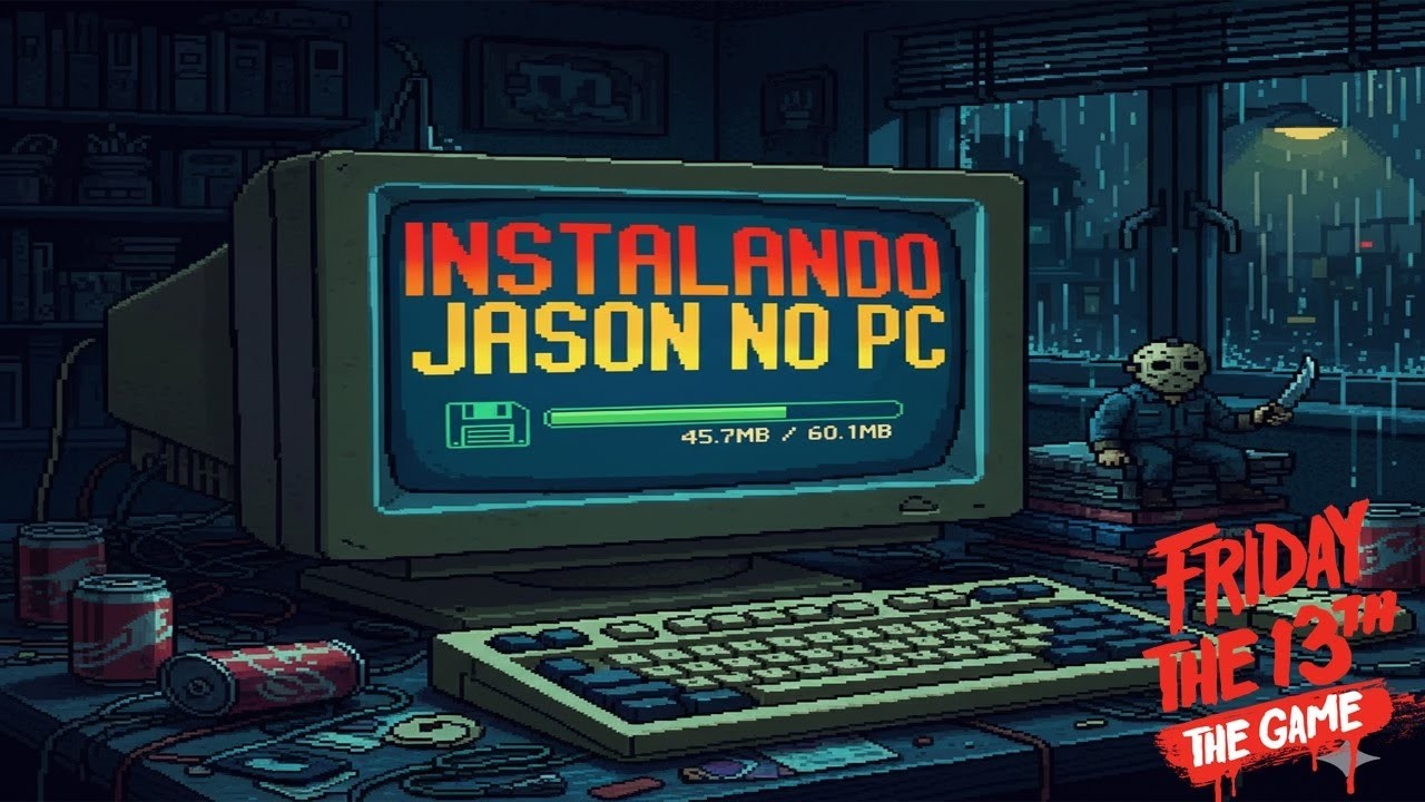 NOVO MÉTODO INSTALAÇÃO DO JASON (FRIDAY THE GAME) CAMP FOREST GREEN