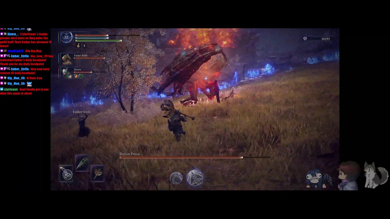 Nightrein with Ember and Xivern
