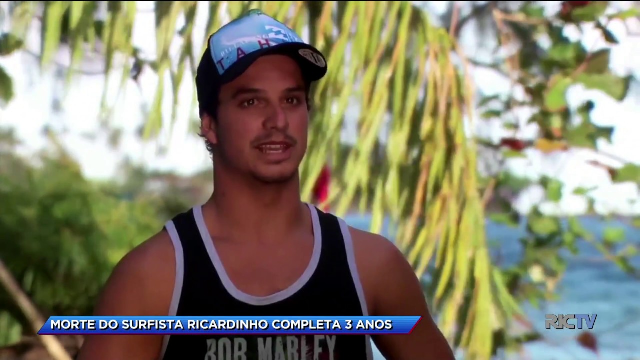 Morte do surfista Ricardinho completa três anos