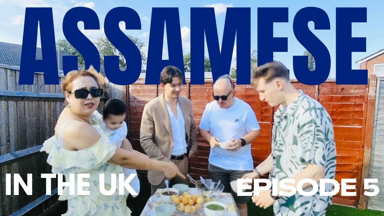 Was Nervous to Serve This😳British Guest Reaction to Aloo Pitika + Pani Puri🤩Life in The UK as Axomia