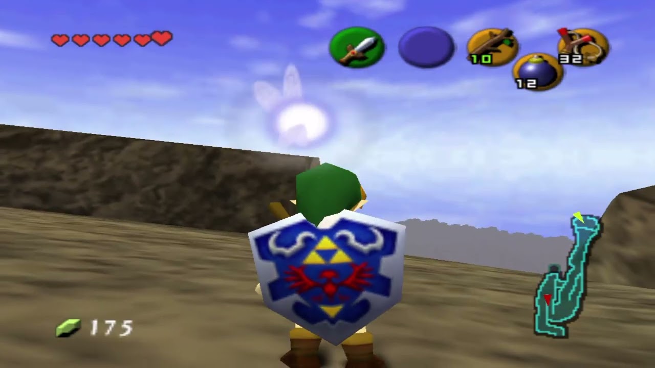 The Legend of Zelda: Ocarina of Time - Feen-Quelle am Todesberg - Wirbelattacke