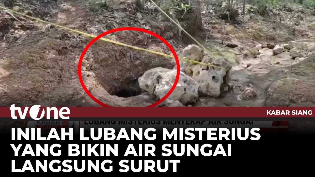 Fenomena Sinkhole Buat Warga Blitar Ketakutan | Kabar Siang tvOne