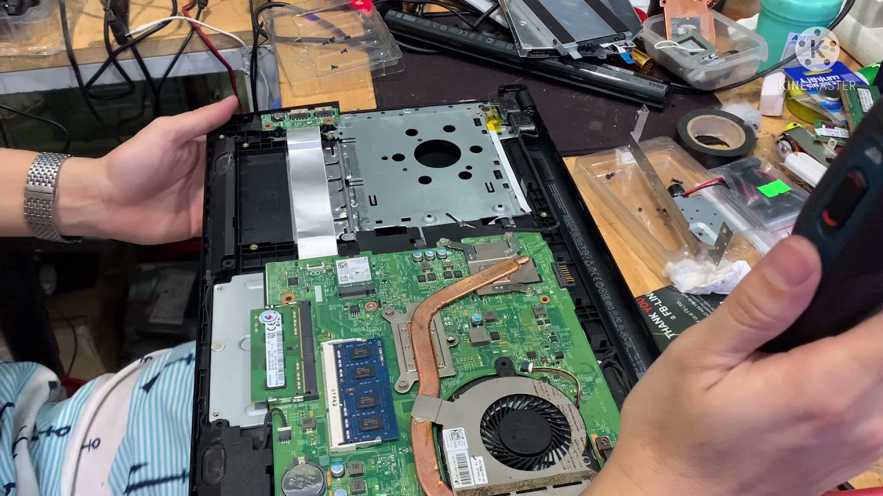 Hướng dẫn tháo lắp laptop dell 3558, thay thế màn hình dell 3558